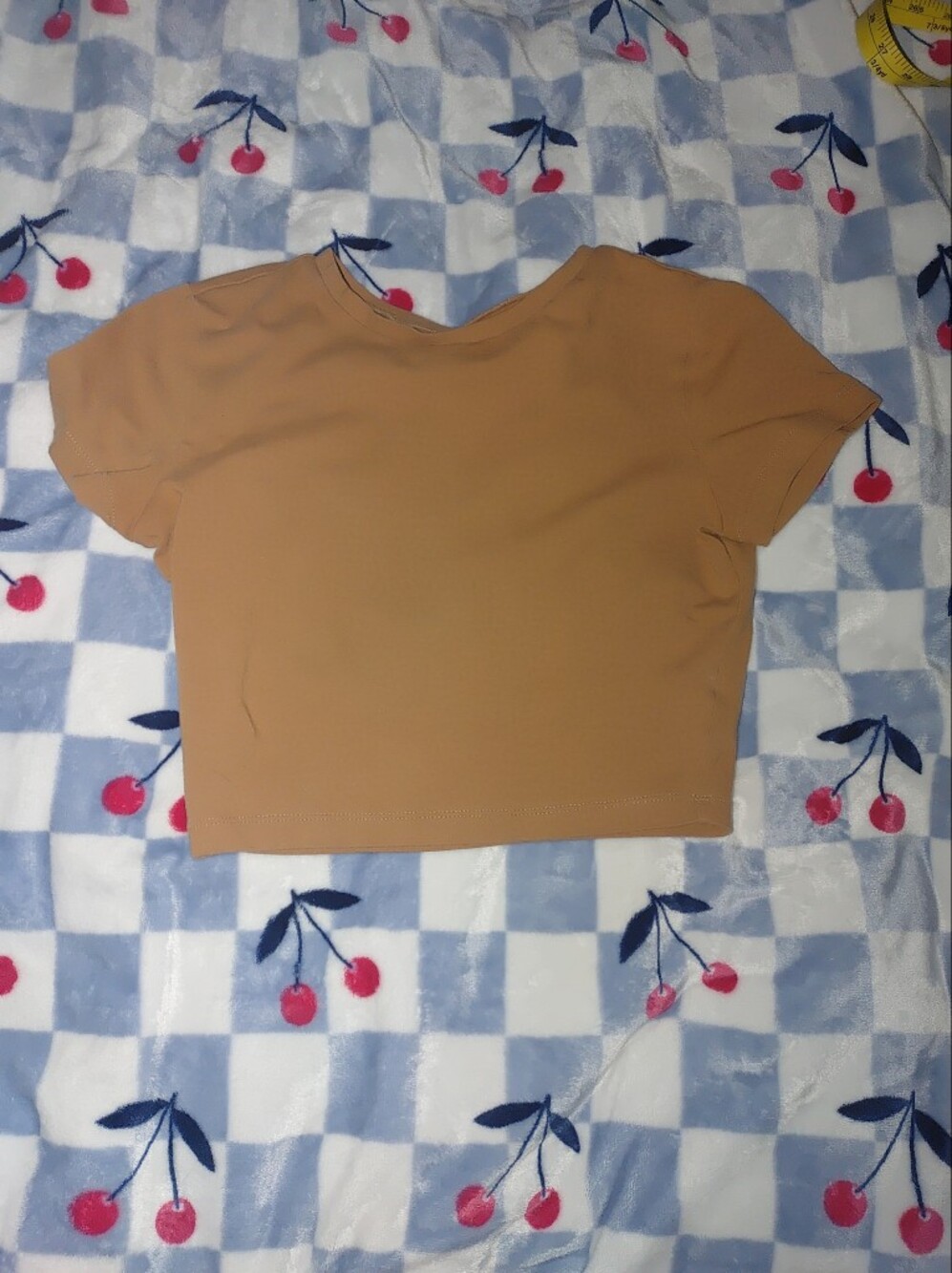 Short Sleeve Cropped Tee - Women Tops - Picture 1 of 10